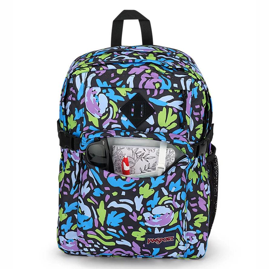 Sac à Dos Scolaire JanSport Main Campus Multicolore | ZJX-46985506